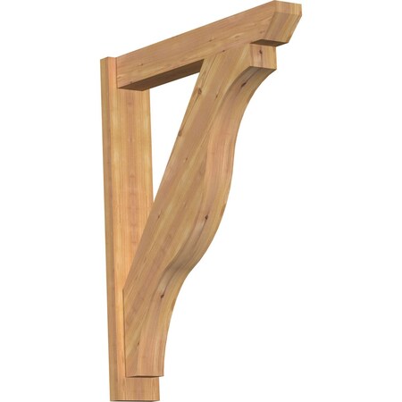 Ekena Millwork Funston Slat Smooth Outlooker, Western Red Cedar, 5 1/2"W x 30"D x 38"H OUT06X30X38FST06SWR